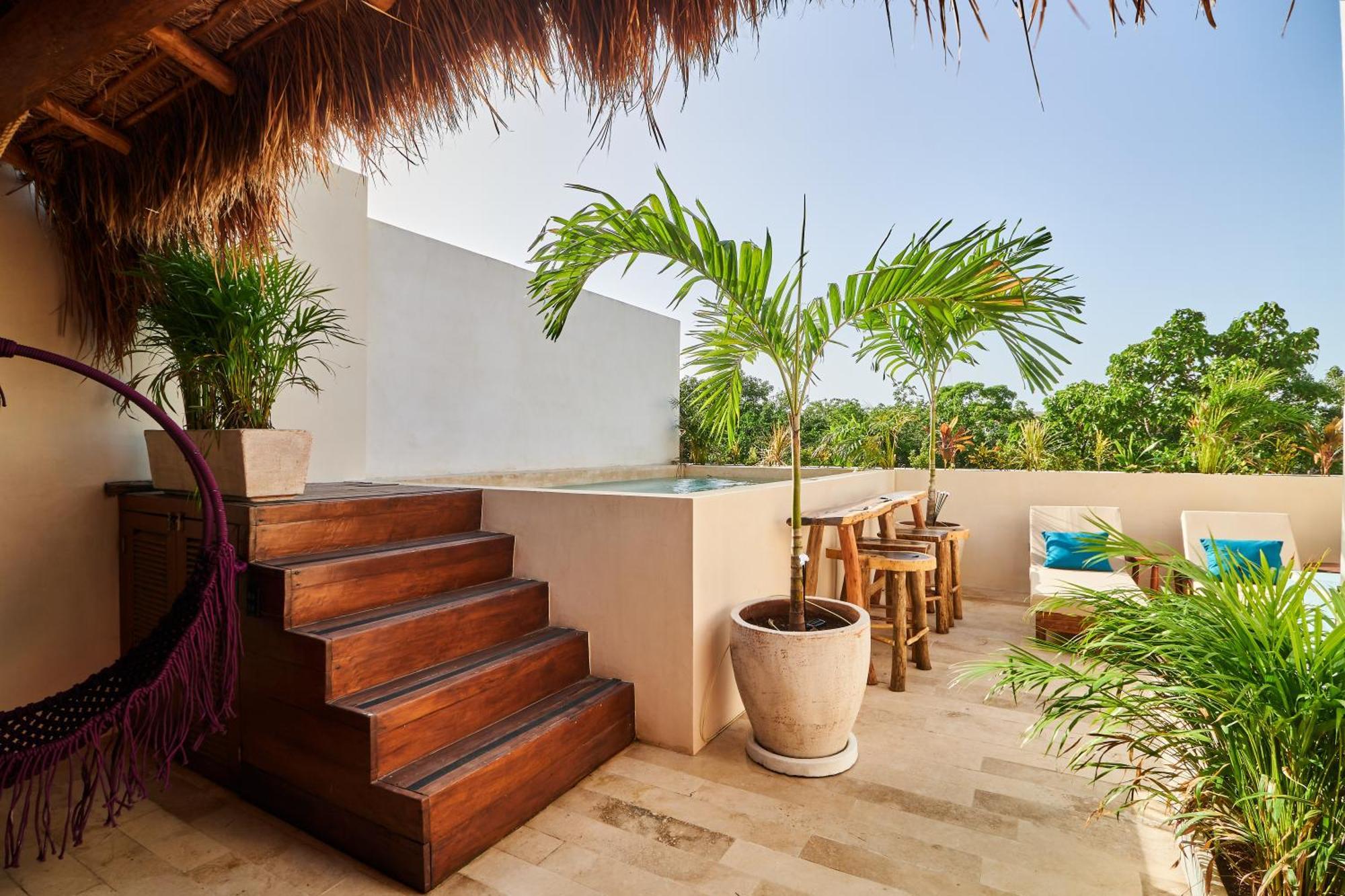 Spacious & Comfy Penthouse Oasis With Plunge Pool Tulum Exterior photo